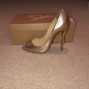 Gold 37.5 Jolly Christian Louboutin